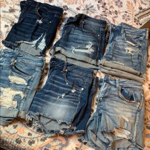 American Eagle size 12 midi shorts bundle